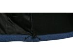 Pletená bunda GARLAND unisex, modro-čierna – Obrázok 3