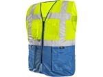 Reflexná vesta BOLTON Hi-Vis, žltá