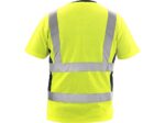 Reflexné tričko EXETER Hi-Vis, žlté – Obrázok 2