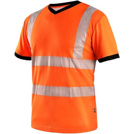 Reflexné tričko CXS RIPON Hi-Vis, oranžové