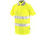 Reflexná polokošeľa DOVER Hi-Vis, žltá