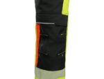 Reflexné montérkové nohavice CXS BENSON do pása Hi-Vis, žlté – Obrázok 5