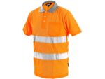 Reflexná polokošeľa DOVER Hi-Vis, oranžová