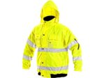 Zateplená reflexná bunda LEEDS Hi-Vis 2v1, žltá