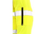 Zateplená reflexná bunda LEEDS Hi-Vis 2v1, žltá – Obrázok 3