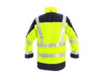 Zateplená reflexná bunda LONDON Hi-Vis 5v1, žlto-modrá – Obrázok 3