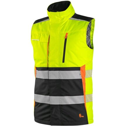 Zateplená reflexná vesta CXS BENSON Hi-Vis