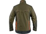 Montérková blúza CXS NAOS- khaki-oranžová – Obrázok 2