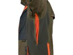 Montérková blúza CXS NAOS- khaki-oranžová – Obrázok 6