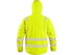 Reflexná obojstranná bunda CXS CHESTER Hi-Vis, žlto-modrá – Obrázok 2