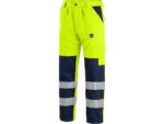 Reflexné nohavice NORWICH do pása Hi-Vis, žlté