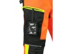 Reflexné montérkové nohavice CXS BENSON do pása Hi-Vis, oranžová – Obrázok 4
