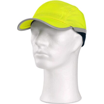 Nárazuvzdorná šiltovka CXS CRAN, žltá (Hi-Vis safety)