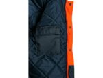 Zateplená reflexná bunda OXFORD Hi-Vis, oranžová – Obrázok 4