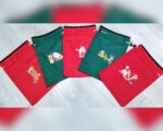 Mikulášske vrecúško pre deti- Santa a Rudolf – Obrázok 3